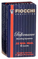 Fiocchi .22WMR 40GR JHP - 50RD 