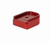 Springer Precision Sig P320 EZ .375" Base Pad - Round Hole - Red Springer Precision Sig P320 EZ .375" Base Pad - Round Hole - Red