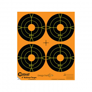 Caldwell Orange Peel Bullseye Target 4" - 25 Pack Caldwell Orange Peel Bullseye Target 4" - 25 Pack