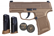 Sig Sauer P365 9mm, Night Sights, Coyote, Micro-Compact - NRA Edition Sig Sauer P365 9mm, Night Sights, Coyote, Micro-Compact - NRA Edition