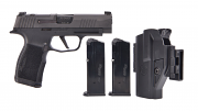Sig Sauer P365XL, 9mm, Night Sights, Nitron, Micro-Compact TACPAC Sig Sauer P365XL, 9mm, Night Sights, Nitron, Micro-Compact TACPAC