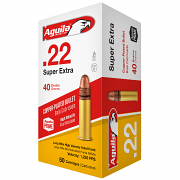Aguila Super Extra .22LR 40GR - 50RDS Aguila Super Extra .22LR 40GR - 50RDS