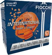 Fiocchi Trap & Skeet 12 Gauge 2.75" #7.5 - 25RD  Fiocchi Trap & Skeet 12 Gauge 2.75" #7.5 - 25RD