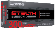 Ammo Inc stelTH 300 Blackout 220gr, 20RD Ammo Inc stelTH 300 Blackout 220gr, 20RD