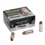 Sig Sauer 10mm 180 GR. Elite V-Crown JHP - 20RD Sig Sauer 10mm 180 GR. Elite V-Crown JHP - 20RD