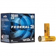 Federal Top Gun Target 20GA 2-3/4" #7.5 - 25RD Box Federal Top Gun Target 20GA 2-3/4" #7.5 - 25RD Box