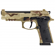 Beretta 92XI SAO, Desert Combat Uniform Cerakote, 9mm