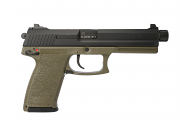 H&K MK23 .45ACP, DA/SA, Fixed Sights, OD Green H&K MK23 .45ACP, DA/SA, Fixed Sights, OD Green