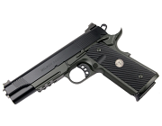 Wilson Combat CQB Tactical LE, Rail, 9mm, G10 Grips, Black/OD Green Wilson Combat CQB Tactical LE, Rail, 9mm, G10 Grips, Black/OD Green