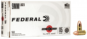 Federal Range & Target 9mm Luger 115 GR. FMJ - 50RD  Federal Range & Target 9mm Luger 115 GR. FMJ - 50RD