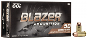 CCI Blazer Brass .40S&W 165 GR. FMJ - 50RD CCI Blazer Brass .40S&W 165 GR. FMJ - 50RD