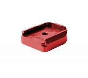 Springer Precision Sig P320 EZ .25" Base Pad - Round Hole - Red Springer Precision Sig P320 EZ .25" Base Pad - Round Hole - Red