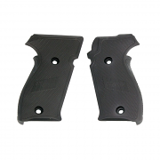 Sig Sauer P220 Grips, Aluminum - BLACK