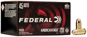 Federal American Eagle .45ACP 230 GR. FMJ - 100RD Federal American Eagle .45ACP 230 GR. FMJ - 100RD