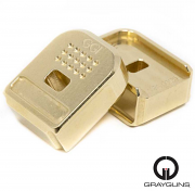 Grayguns Hard Duty Use P320 Magazine Base Pad - Extended Brass Grayguns Hard Duty Use P320 Magazine Base Pad - Extended Brass