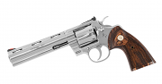 Colt Python 357 Mag 6RD 6" Stainless Steel - Walnut Target Grip Colt Python 357 Mag 6RD 6" Stainless Steel - Walnut Target Grip