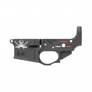 Spike's Tactical AR15 Stripped Lower Receiver, Pirate Color Spike's Tactical AR15 Stripped Lower Receiver, Pirate Color