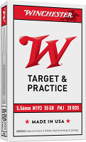 Winchester 5.56 NATO 55GR M193 - 20RD 