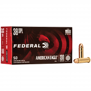 American Eagle .38 Special 130 GR. FMJ - 50RD American Eagle .38 Special 130 GR. FMJ - 50RD