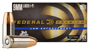 Federal 9mm Luger 124GR HP - 50RD 