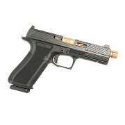 Shadow Systems DR920 Elite Slide, Bronze Spiral Threaded Barrel, 9mm - BLK Shadow Systems DR920 Elite Slide, Bronze Spiral Threaded Barrel, 9mm - BLK