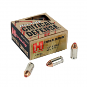 Hornady Critical Defense 9x18 Makarov 95GR FTX - 25RD Hornady Critical Defense 9x18 Makarov 95GR FTX - 25RD