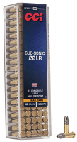 CCI Sub-Sonic .22LR 40GR LRHP - 100RD CCI Sub-Sonic .22LR 40GR LRHP - 100RD