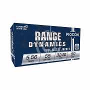 Fiocchi 556 NATO 55GR. FMJBT - 50RD Fiocchi 556 NATO 55GR. FMJBT - 50RD