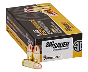 Sig Sauer 9mm 124 GR. Elite Ball FMJ - 50RD Box Sig Sauer 9mm 124 GR. Elite Ball FMJ - 50RD Box