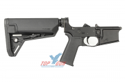 Aero Precision AR15 Complete Lower Receiver w/MOE SL Grip and SL-S Carbine Stock - BLK  Aero Precision AR15 Complete Lower Receiver w/MOE SL Grip and SL-S Carbine Stock - BLK