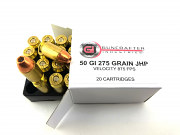 Guncrafter Industries 50GI 275 Grain JHP - 20RDS Guncrafter Industries 50GI 275 Grain JHP - 20RDS