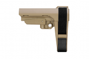SB Tactical SBA3 Pistol Stabilizing Brace - FDE SB Tactical SBA3 Pistol Stabilizing Brace - FDE