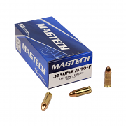 Magtech .38 Super +P 130 GR. FMJ - 50RD Magtech .38 Super +P 130 GR. FMJ - 50RD
