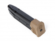 SIG SAUER P250/320 Full Size 9mm 21rd Extended Magazine - Coyote SIG SAUER P250/320 Full Size 9mm 21rd Extended Magazine - Coyote