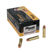 Sig Sauer .357 Magnum 125 GR. Elite Ball FMJ - 50RD Sig Sauer .357 Magnum 125 GR. Elite Ball FMJ - 50RD