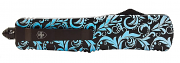 Templar Knife Gen II OTF Maiden Teal, Small - Black Dagger Templar Knife Gen II OTF Maiden Teal, Small - Black Dagger